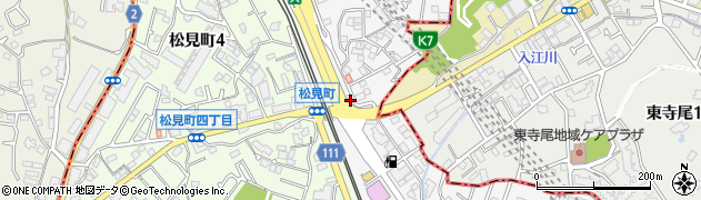 神奈川県横浜市神奈川区西寺尾1丁目25周辺の地図