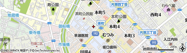 鳥取県鳥取市茶町205周辺の地図