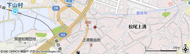 長野県飯田市松尾上溝2780周辺の地図