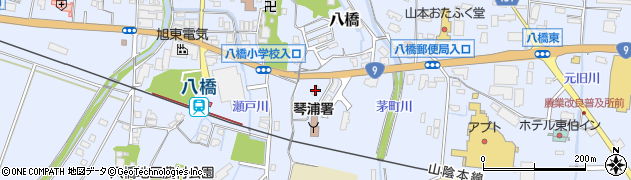 鳥取県東伯郡琴浦町八橋584周辺の地図