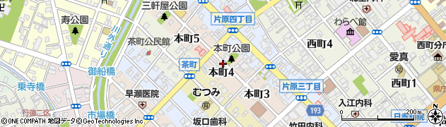 藤崎医院周辺の地図