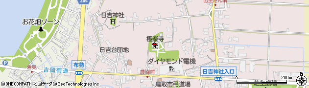 極楽寺周辺の地図