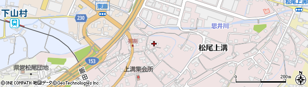 長野県飯田市松尾上溝2873周辺の地図