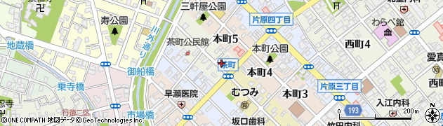 鳥取県鳥取市茶町108周辺の地図