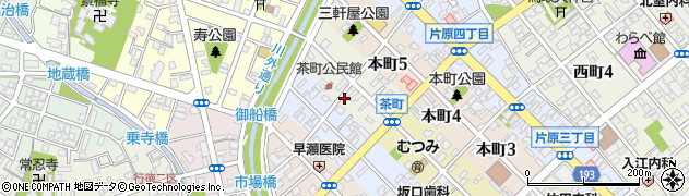 鳥取県鳥取市茶町210周辺の地図
