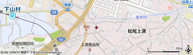 長野県飯田市松尾上溝2874周辺の地図