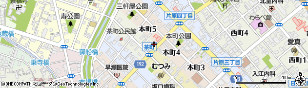 鳥取県鳥取市茶町102周辺の地図