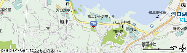 筒口神社周辺の地図