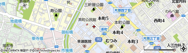 鳥取県鳥取市茶町212周辺の地図