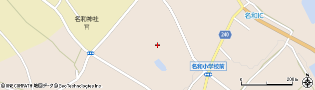 鳥取県西伯郡大山町新坪田周辺の地図