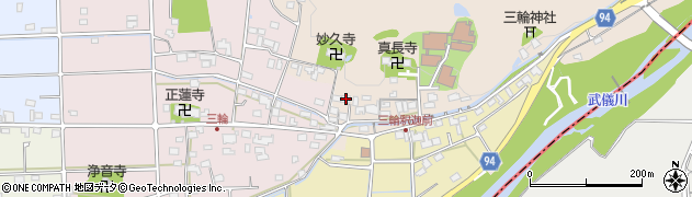 岐阜県岐阜市三輪803周辺の地図