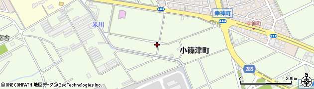 鳥取県境港市小篠津町5869周辺の地図