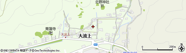 京都府舞鶴市大波上周辺の地図
