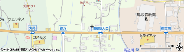 鳥取県東伯郡琴浦町徳万442周辺の地図