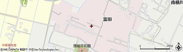 千葉県大網白里市富田2056周辺の地図