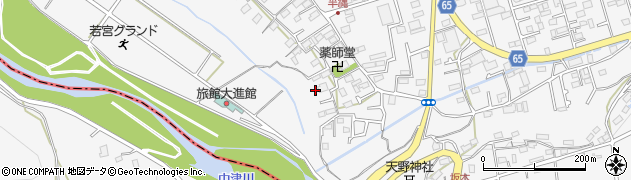 神奈川県愛甲郡愛川町中津5609周辺の地図