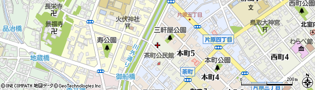 鳥取県鳥取市茶町415周辺の地図