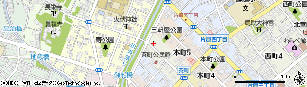 鳥取県鳥取市茶町416周辺の地図