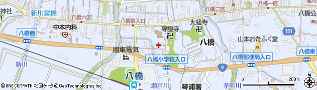 鳥取県東伯郡琴浦町八橋930周辺の地図