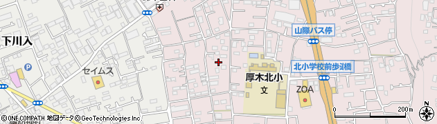 上萩原公園周辺の地図
