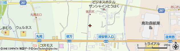 鳥取県東伯郡琴浦町徳万440周辺の地図
