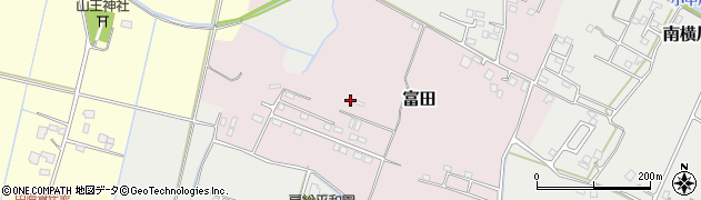 千葉県大網白里市富田2058周辺の地図