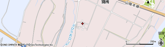 鳥取県東伯郡琴浦町別所311周辺の地図