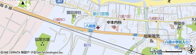 北中蒲鉾店周辺の地図