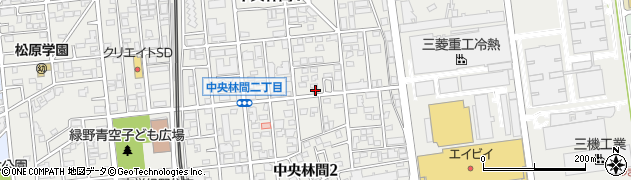 神奈川県大和市中央林間4丁目22-17周辺の地図