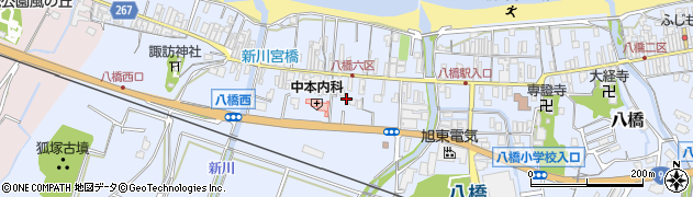 鳥取県東伯郡琴浦町八橋1750周辺の地図