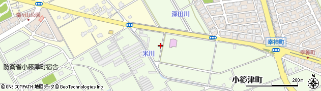 鳥取県境港市小篠津町5850周辺の地図