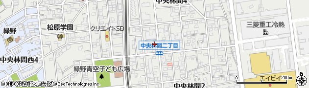 神奈川県大和市中央林間4丁目8-17周辺の地図