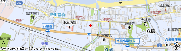鳥取県東伯郡琴浦町八橋1766周辺の地図