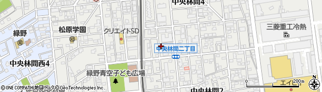 神奈川県大和市中央林間4丁目8-3周辺の地図