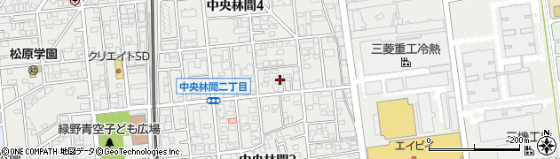 神奈川県大和市中央林間4丁目22周辺の地図