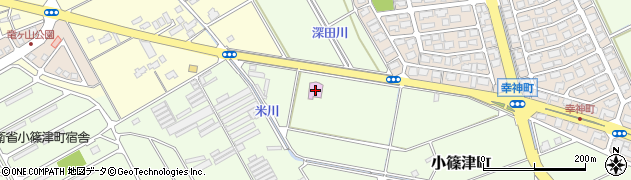 鳥取県境港市小篠津町5822周辺の地図
