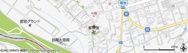 神奈川県愛甲郡愛川町中津5697周辺の地図