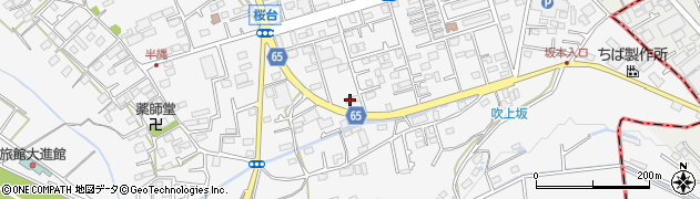 神奈川県愛甲郡愛川町中津7379周辺の地図