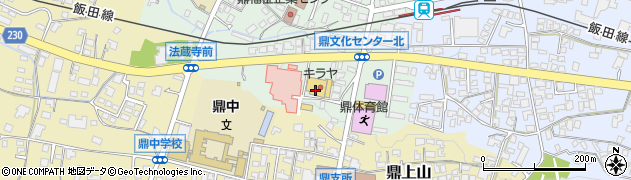 キラヤ鼎店周辺の地図