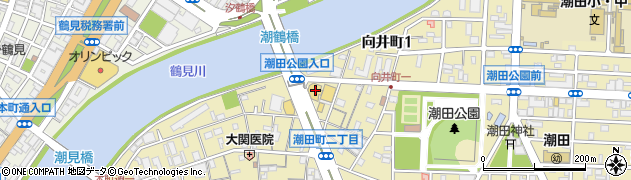 トヨタモビリティ神奈川　鶴見店周辺の地図