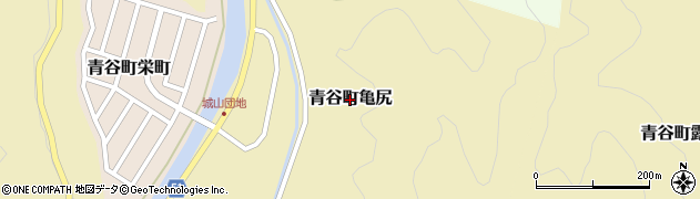 鳥取県鳥取市青谷町亀尻周辺の地図