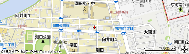 神奈川県横浜市鶴見区向井町周辺の地図