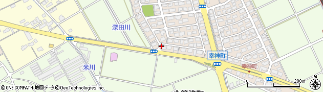 鳥取県境港市幸神町111周辺の地図