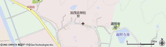 島根県松江市上佐陀町周辺の地図