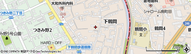 神奈川県大和市下鶴間2164周辺の地図