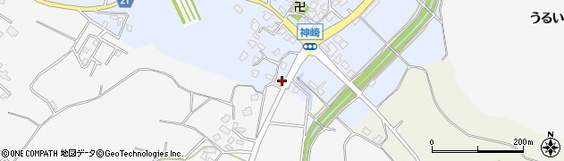 千葉県市原市神崎493周辺の地図