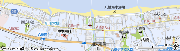 鳥取県東伯郡琴浦町八橋1472周辺の地図