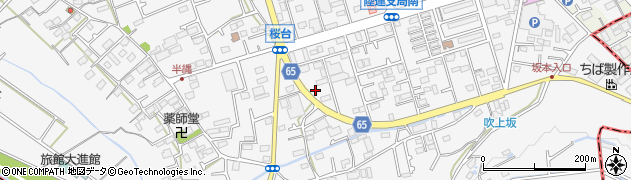 神奈川県愛甲郡愛川町中津7448周辺の地図
