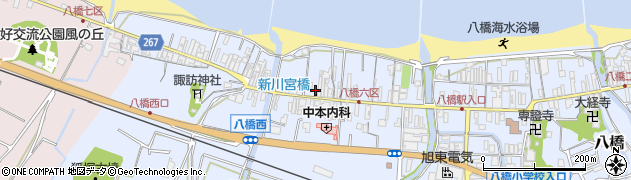 鳥取県東伯郡琴浦町八橋1527周辺の地図
