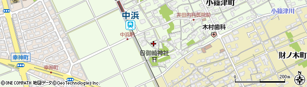 鳥取県境港市小篠津町1122周辺の地図